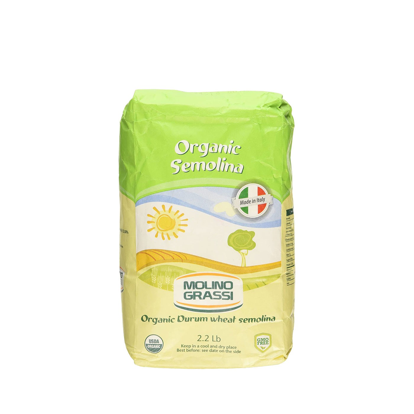Organic Semolina Durum Wheat Flour 2.2 lb Eataly