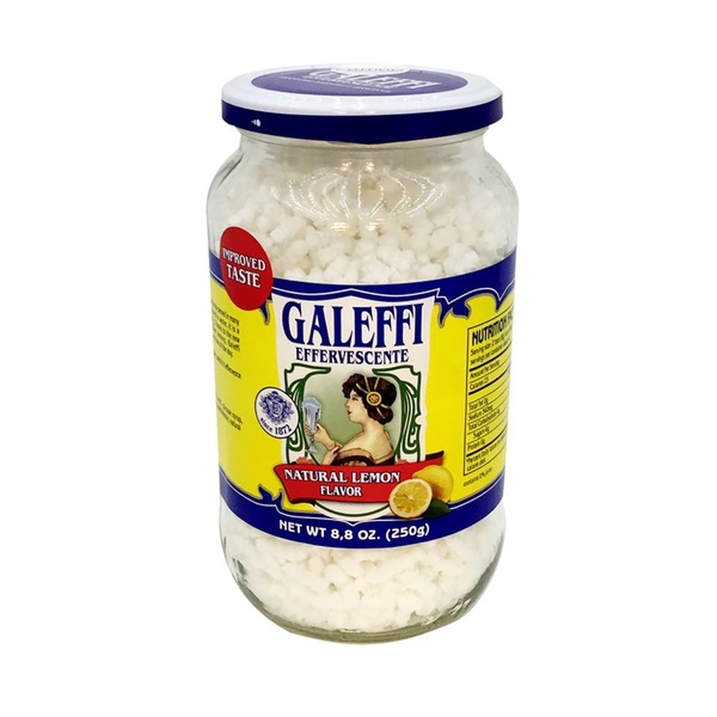 Effervescent Antacid Natural Lemon Flavor 8.8 oz Galeffi Eataly