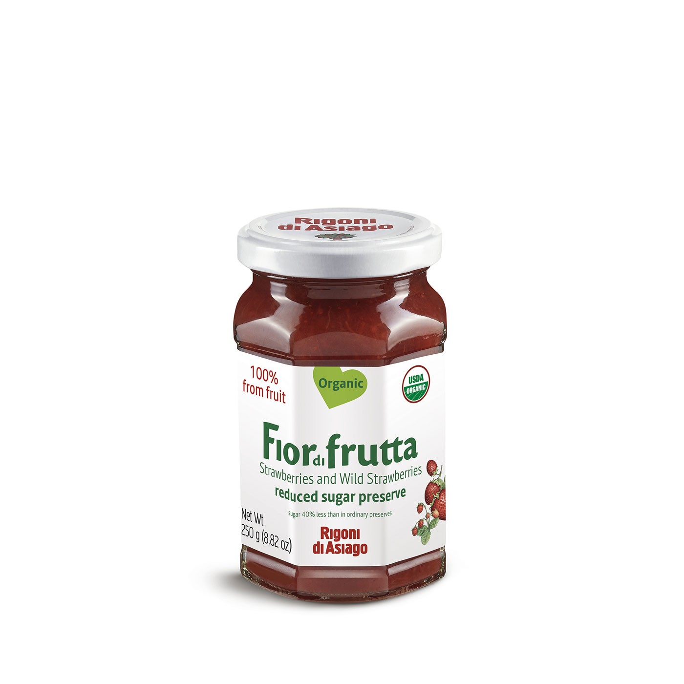 "Fioridifrutta" Strawberry Jam 8.82 oz
