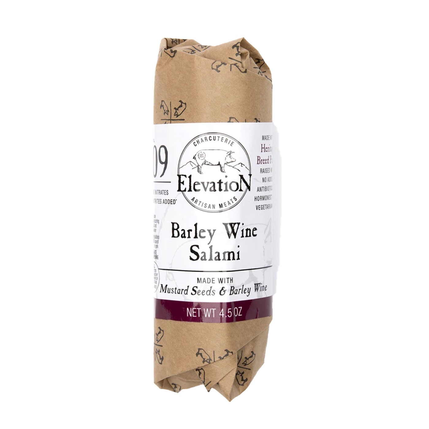 Barley Wine Salami 4.5 oz