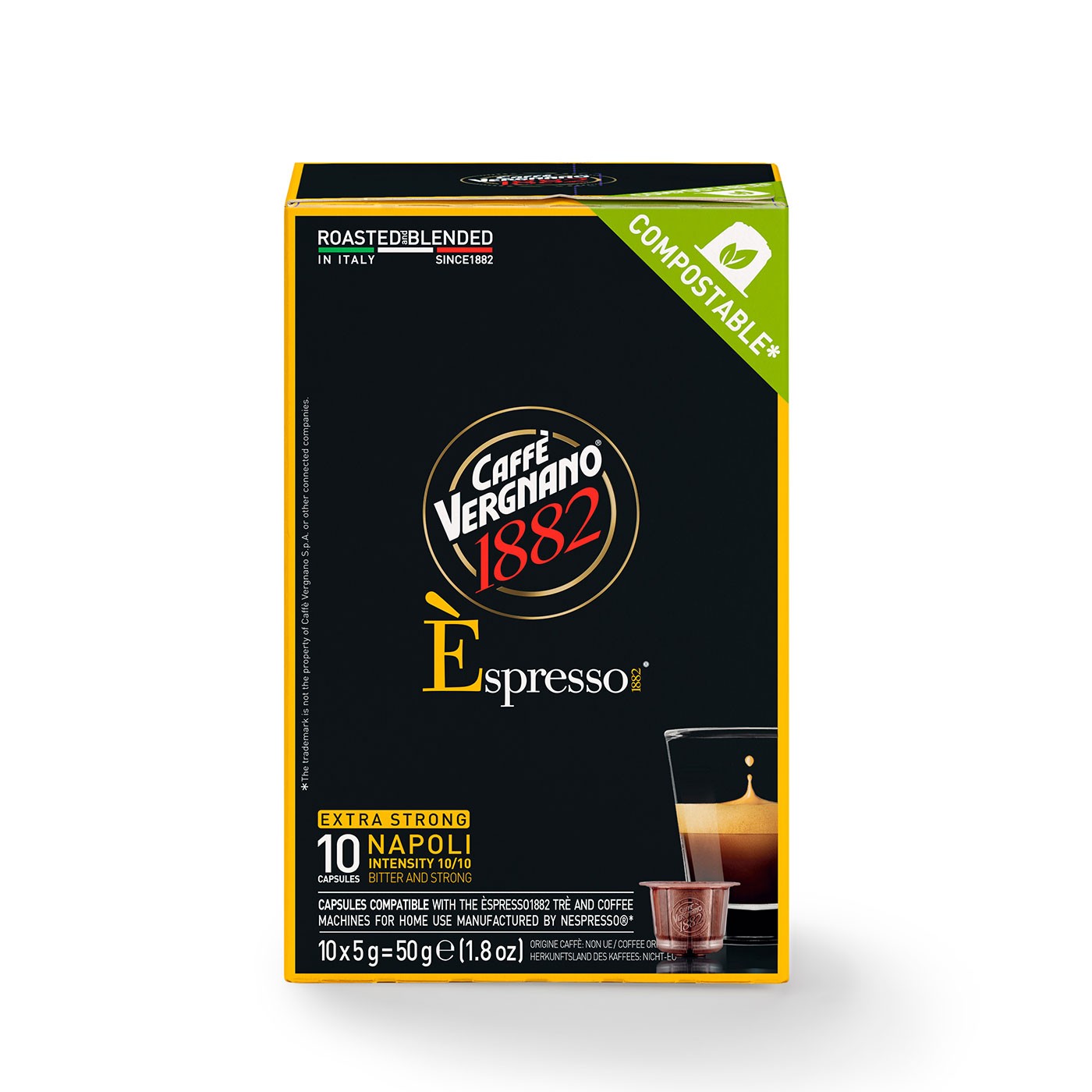 Espresso Napoli Compostable Capsules