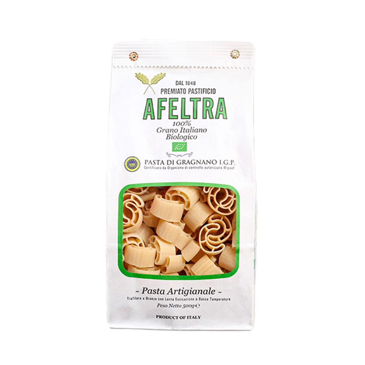 Organic Mezzaluna 17.6 oz - Afeltra