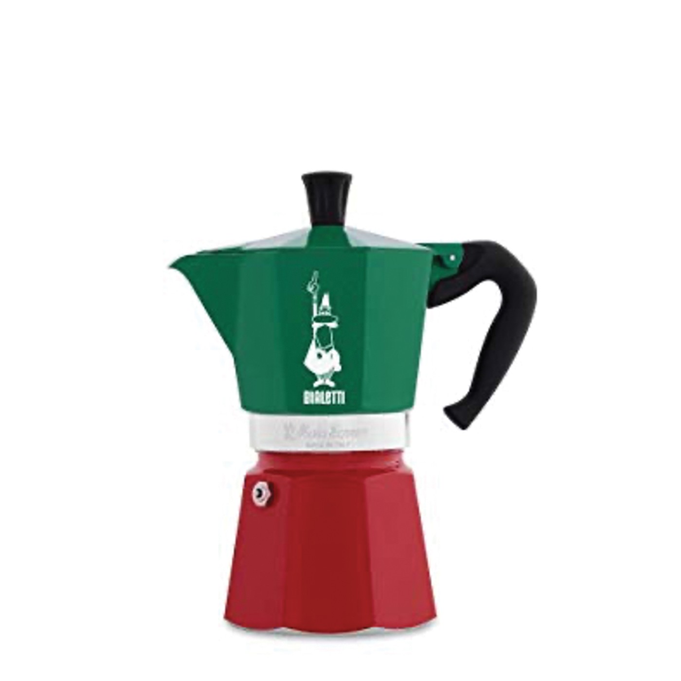 Tricolore Moka Espresso 3 Cups Eataly