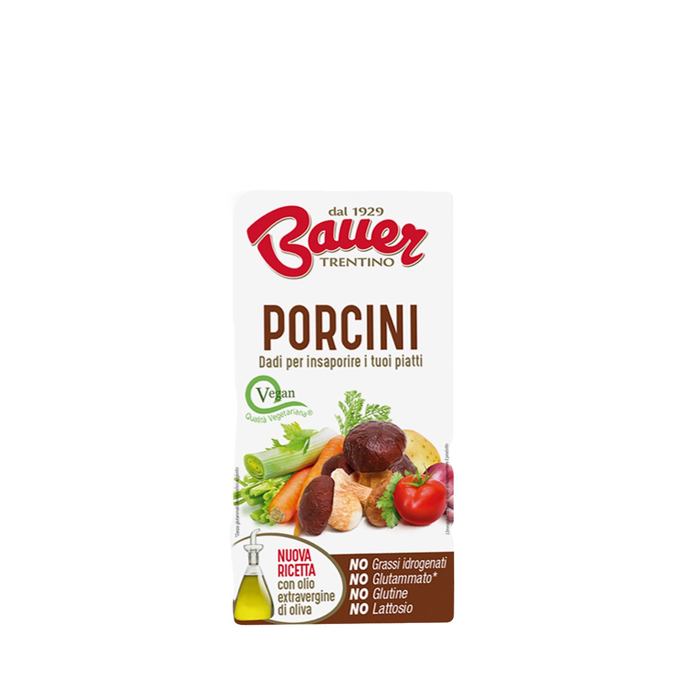 Porcini Bouillion Stock Cubes 2.12 oz Bauer Eataly
