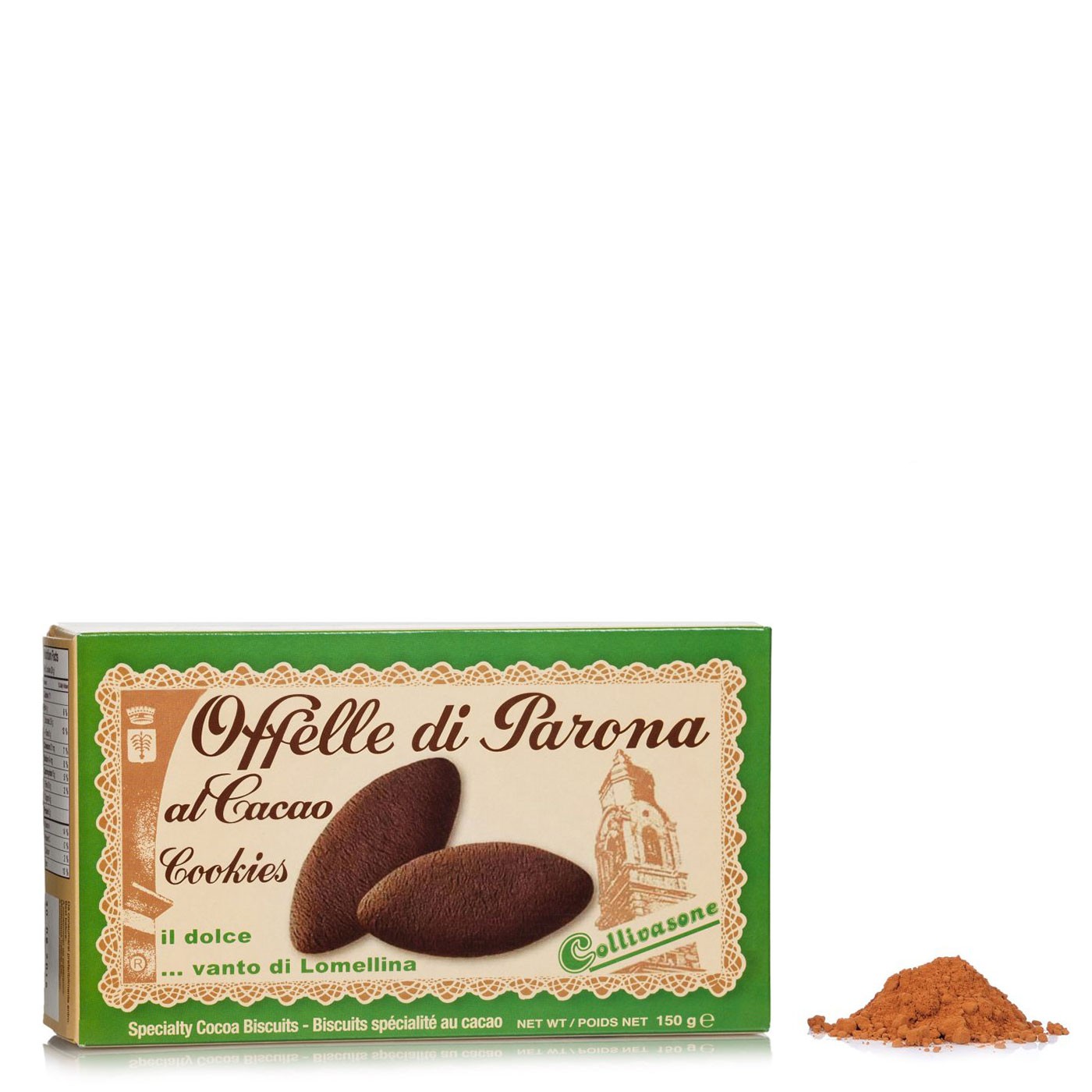 Cocoa Offelle di Parona Cookies 6.69oz