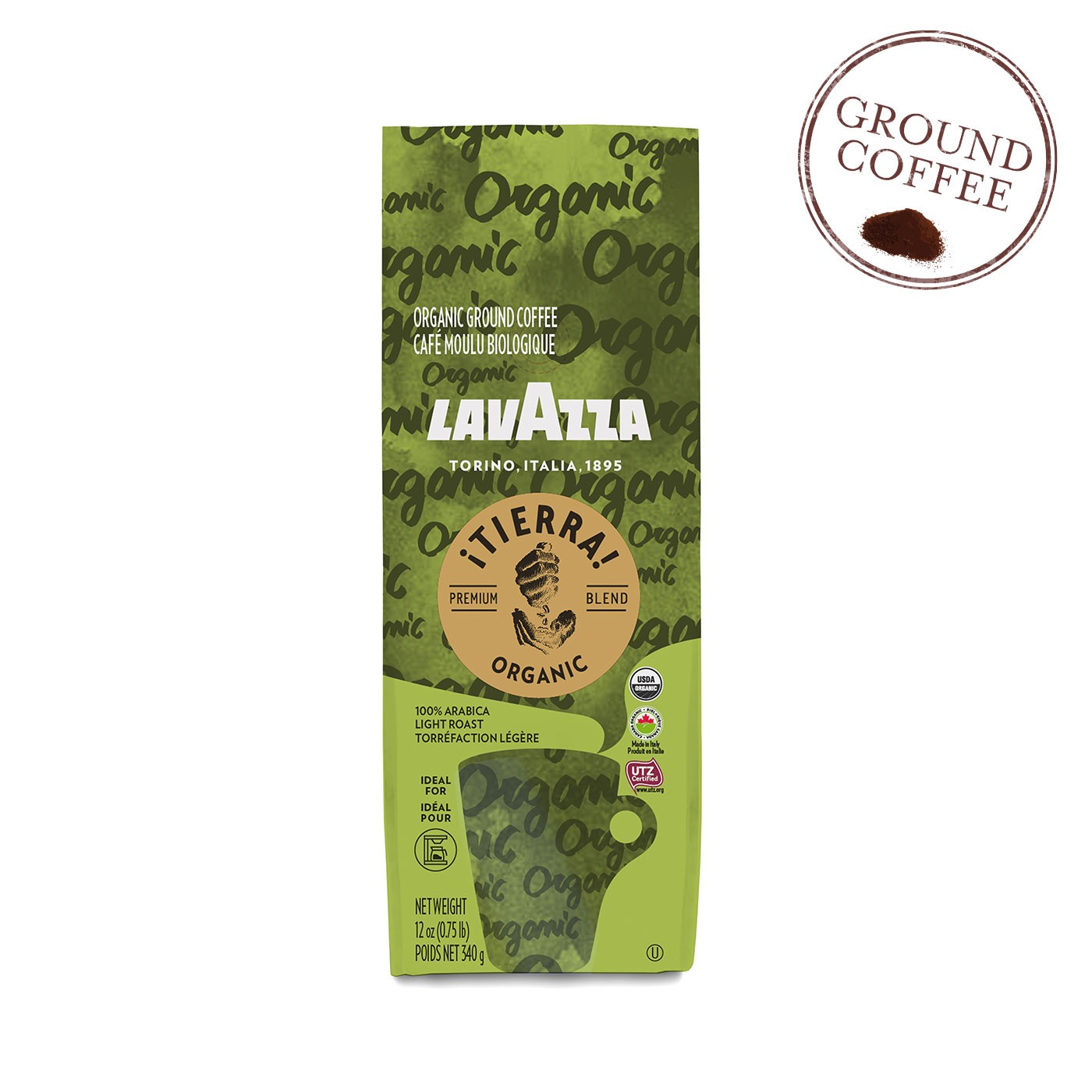 Organic ¡Tierra! Selezione Ground Coffee 12 oz