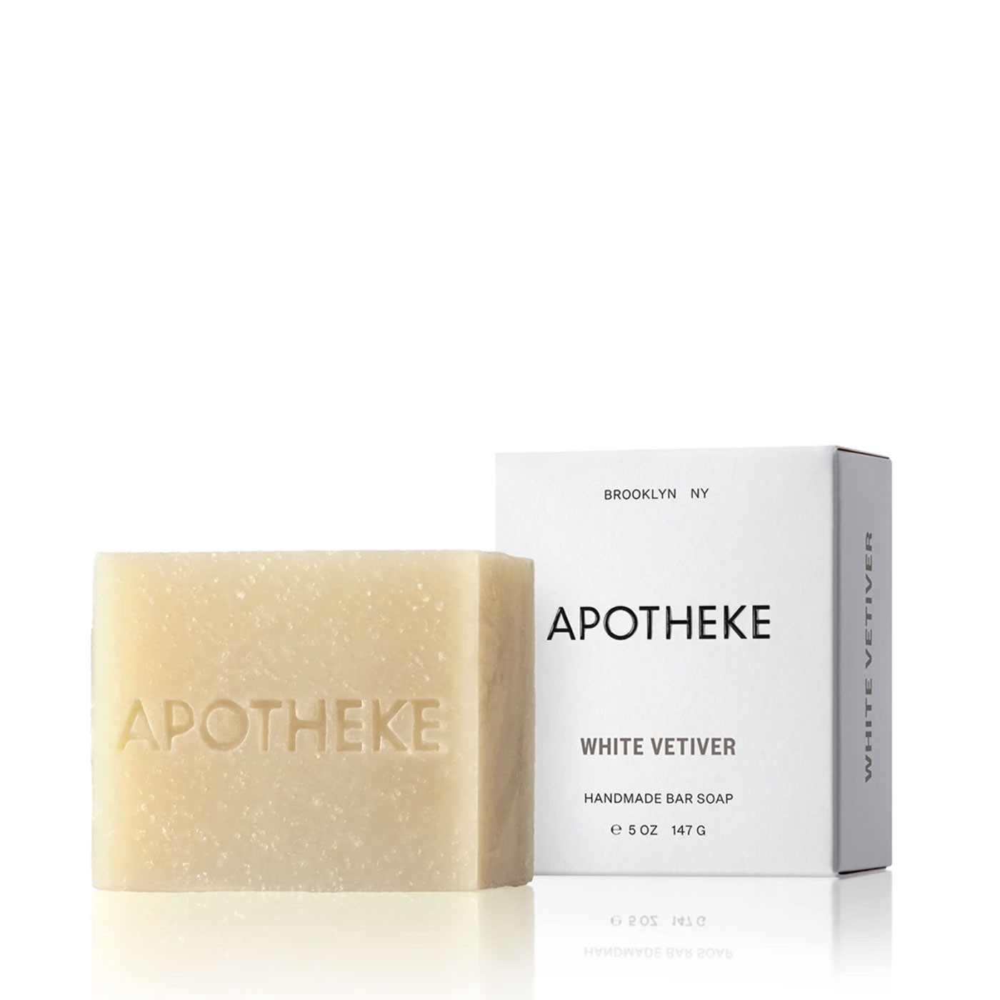 White Vetiver Scented Soap Bar 5 oz