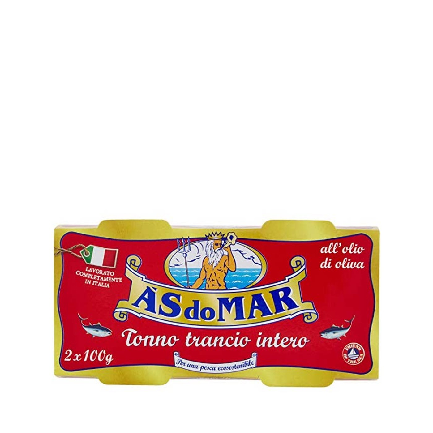 Solid Tuna in Olive Oil 2 Tins 7.05 oz As do Mar Eataly Eataly