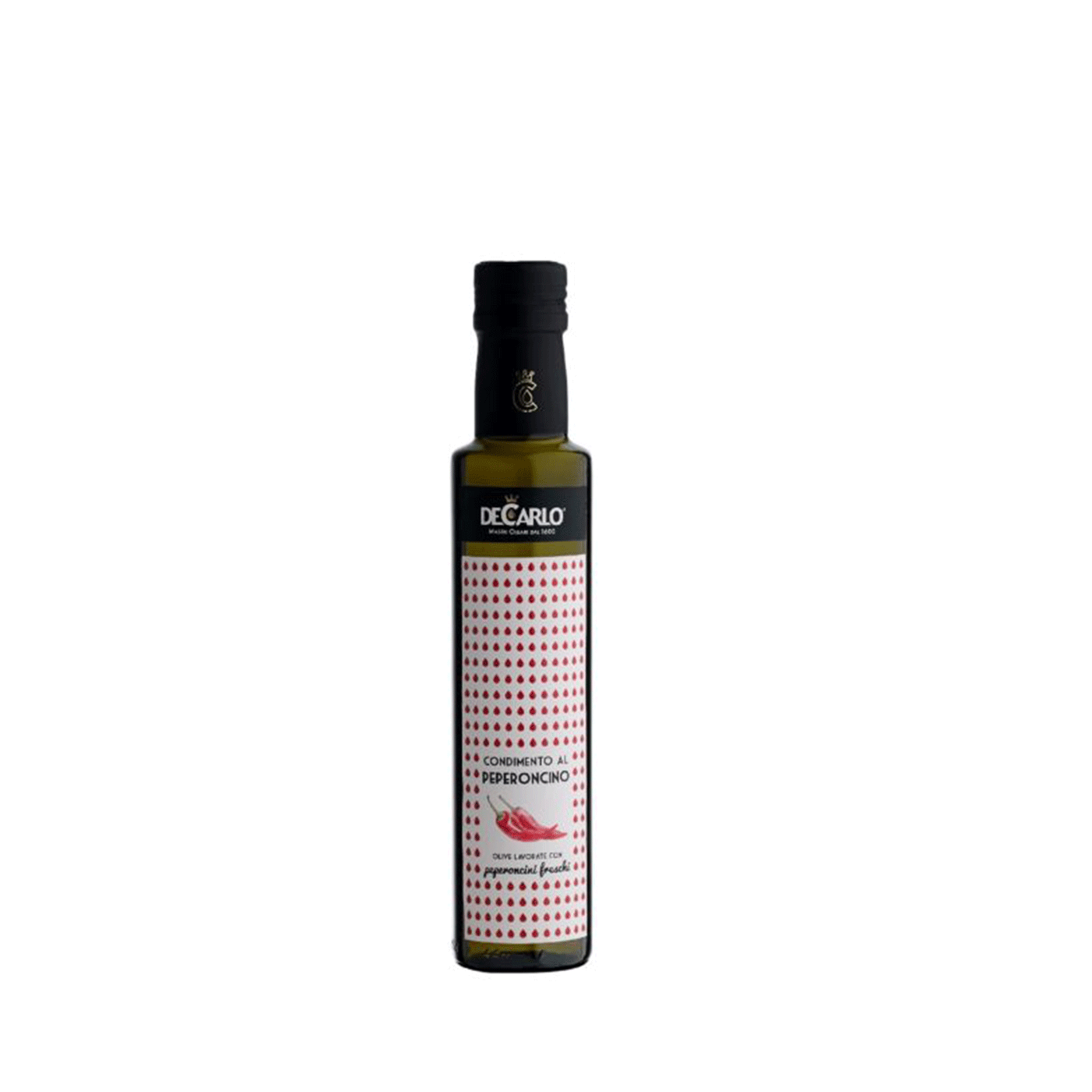 Extra Virgin Olive Oil with Chili Peppers 3.5 oz De Carlo Eataly