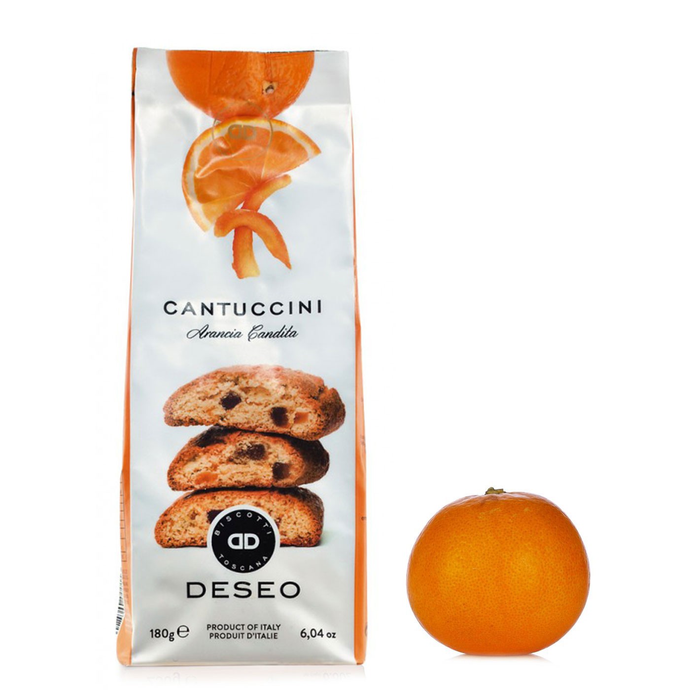 Candied Orange Cantucci Cookies 6.3 oz