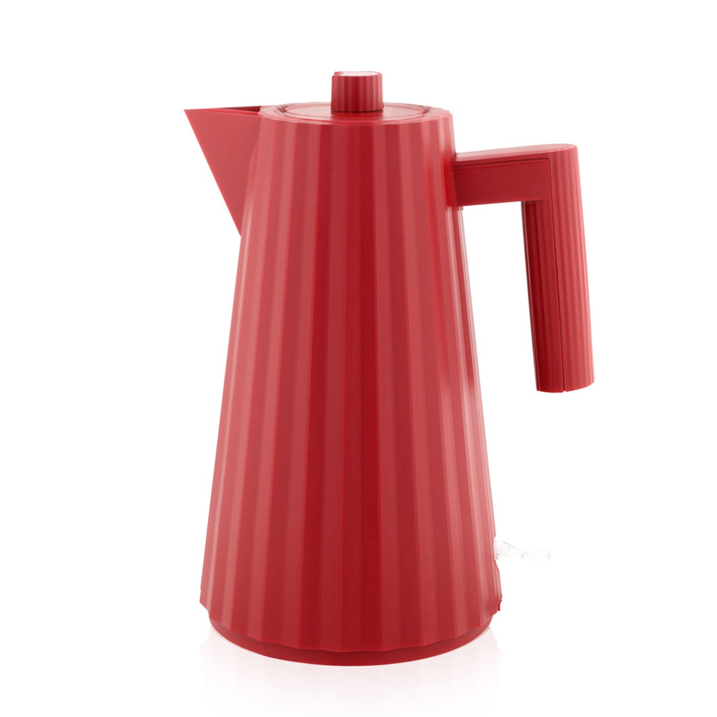 Plissé Red Electric Water Kettle Alessi Eataly