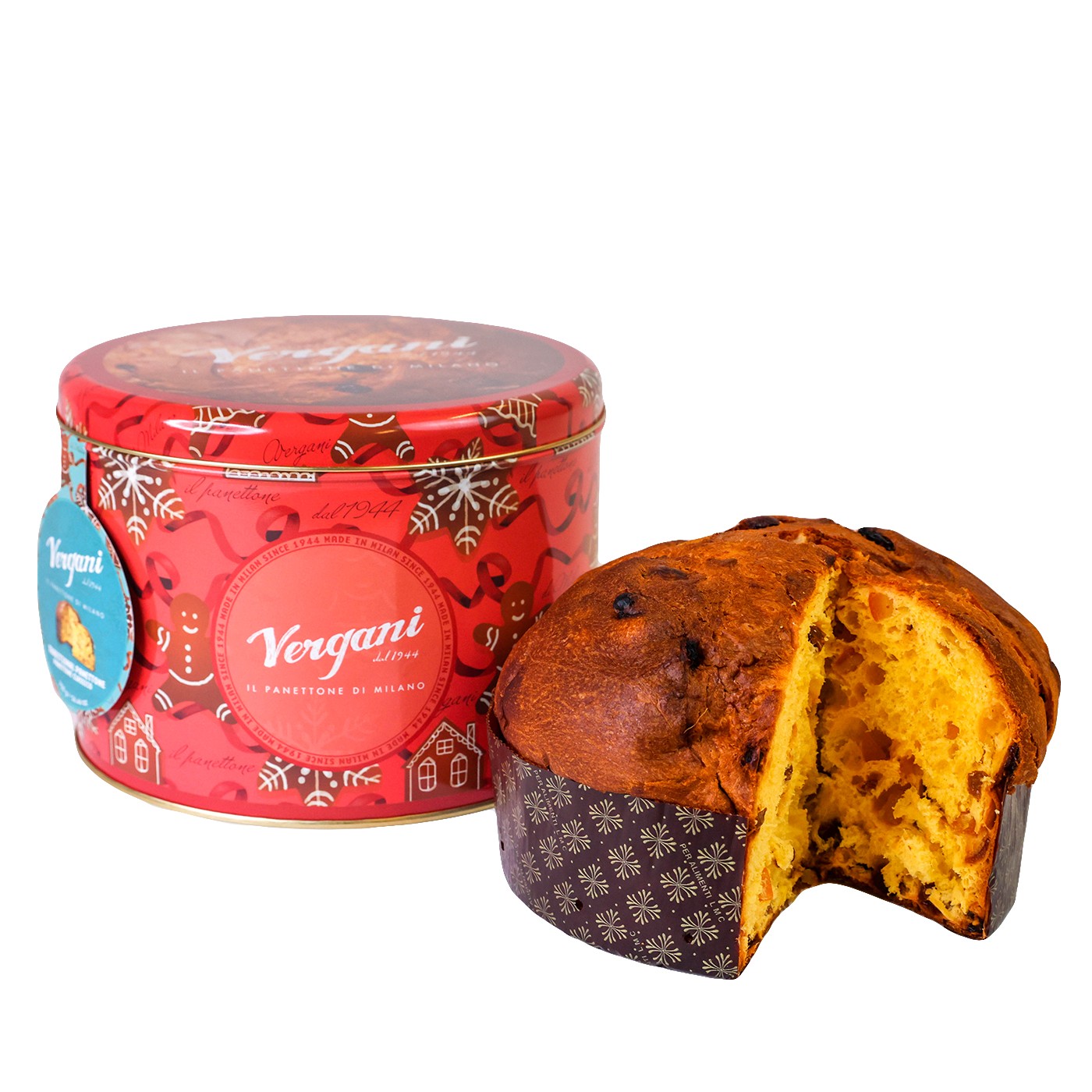 Classic Panettone in Red Tin 26.4 oz