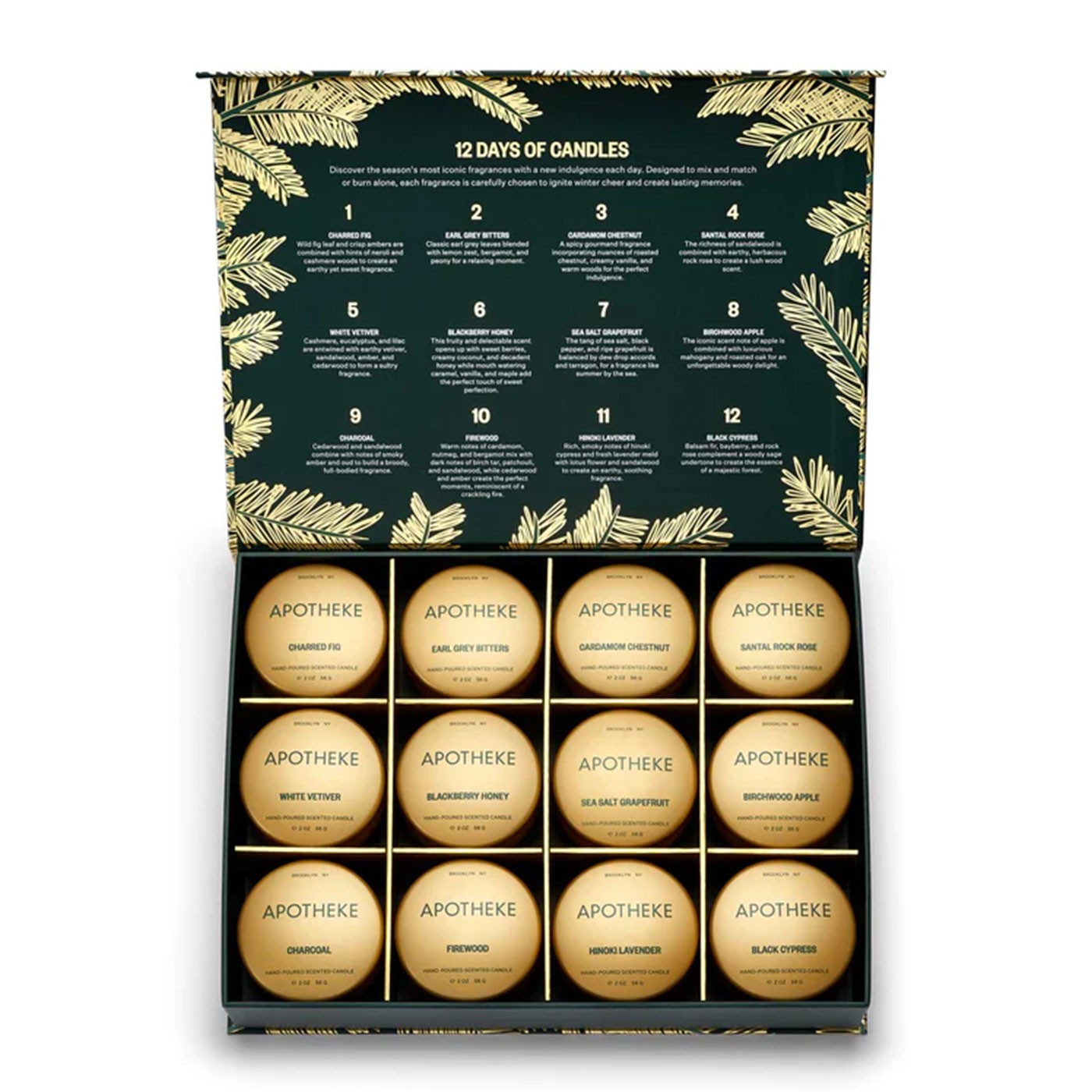 12 Piece Advent Calendar Apotheke Eataly