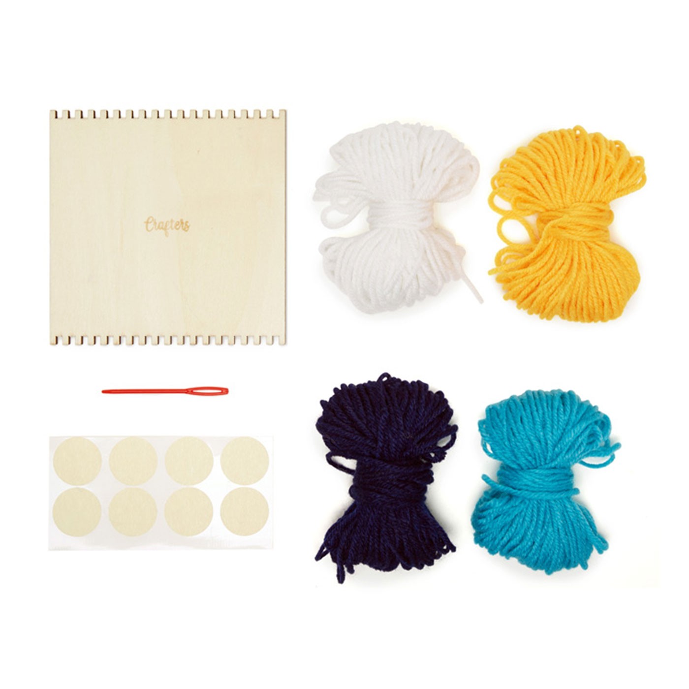 Crafters Loom Coaster Kit Kikkerland Eataly