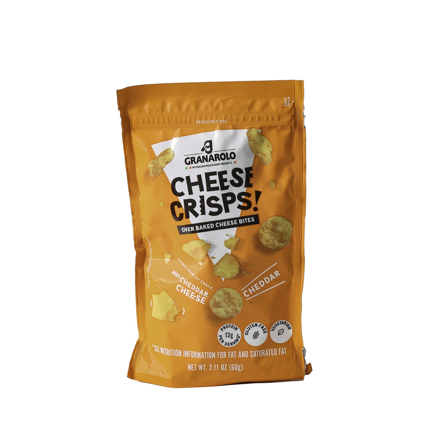 Cheddar Cheese Crisps 2.1 oz Granarolo Eataly