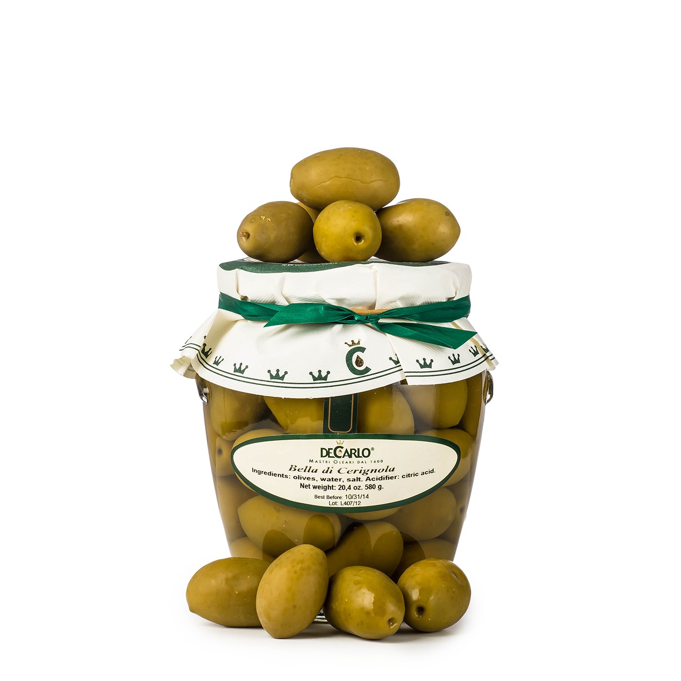 Bella Cerignola Olives 18.34 oz