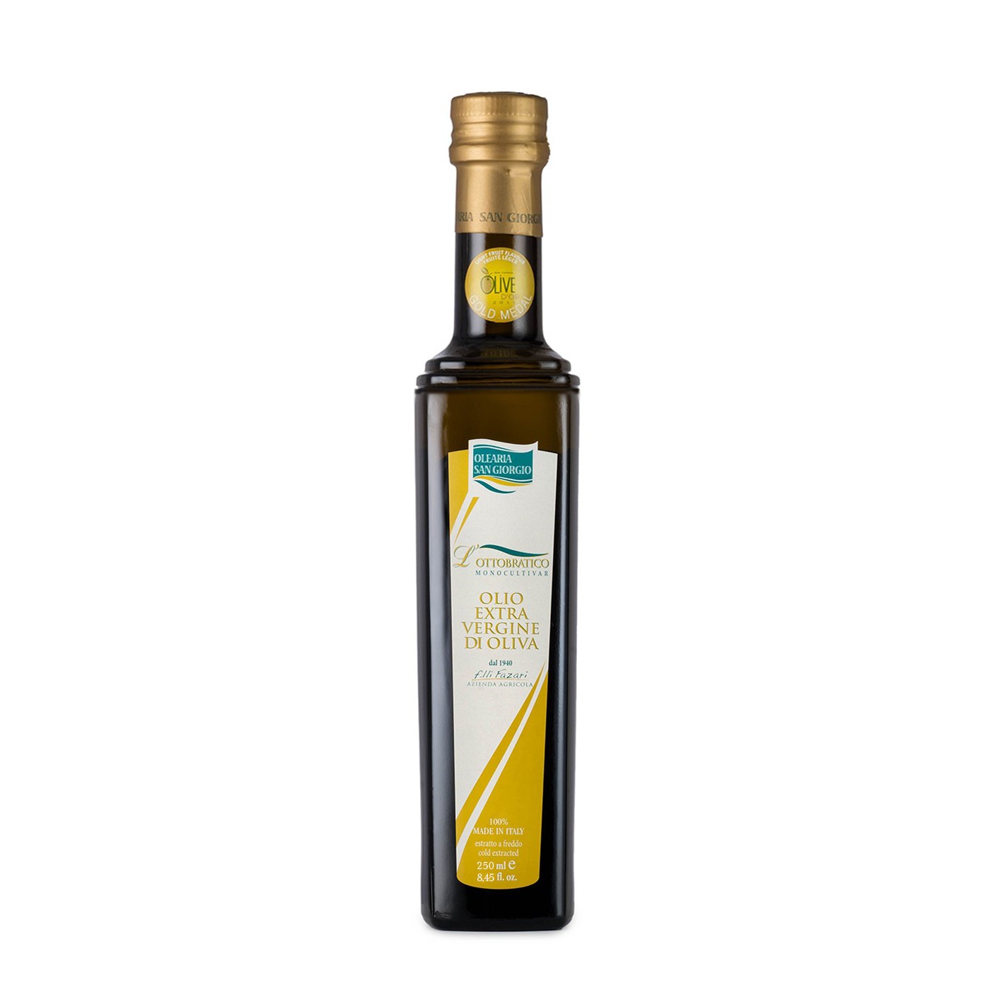 Ottobratico Slow Food Presidia Extra Virgin Olive Oil 8.5 oz