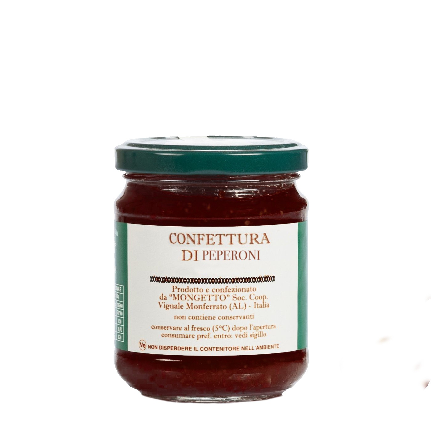 Sweet Pepper Jam 7.1oz Eataly