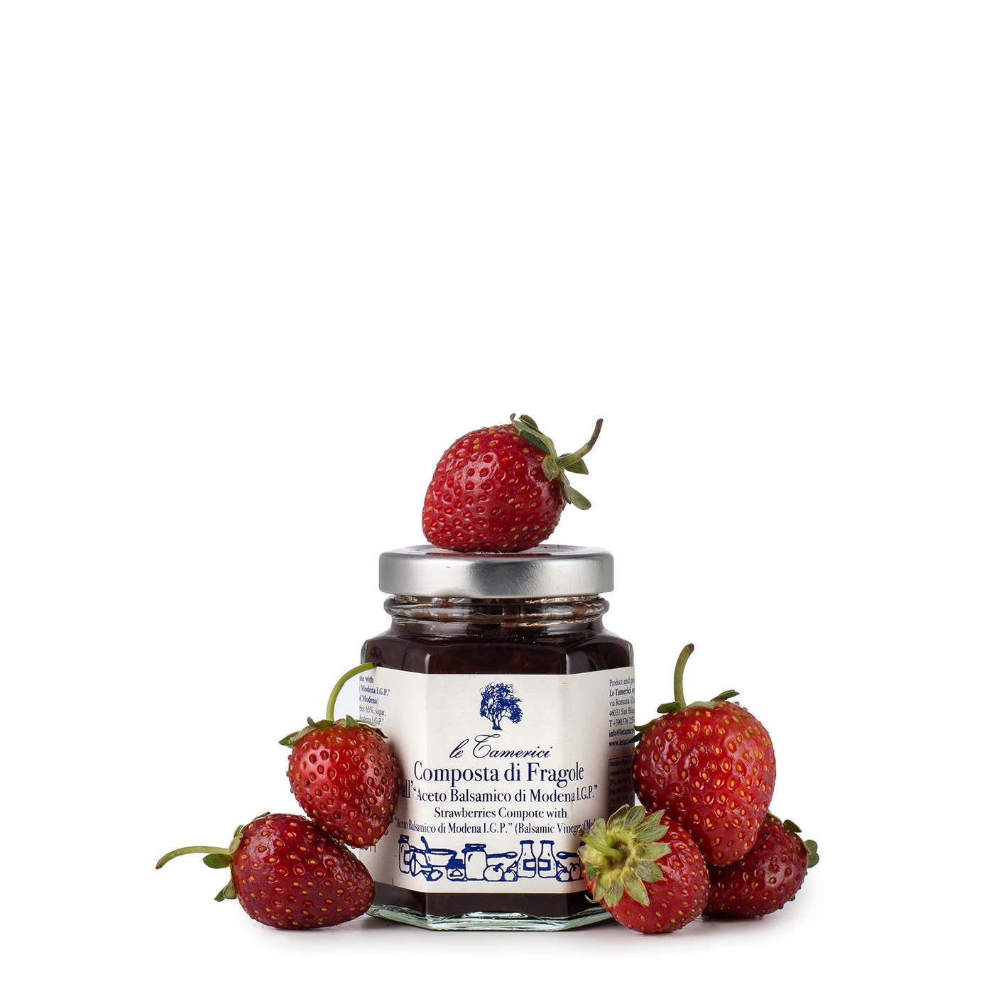 Strawberry Compote with Balsamic Vinegar 4.23 oz