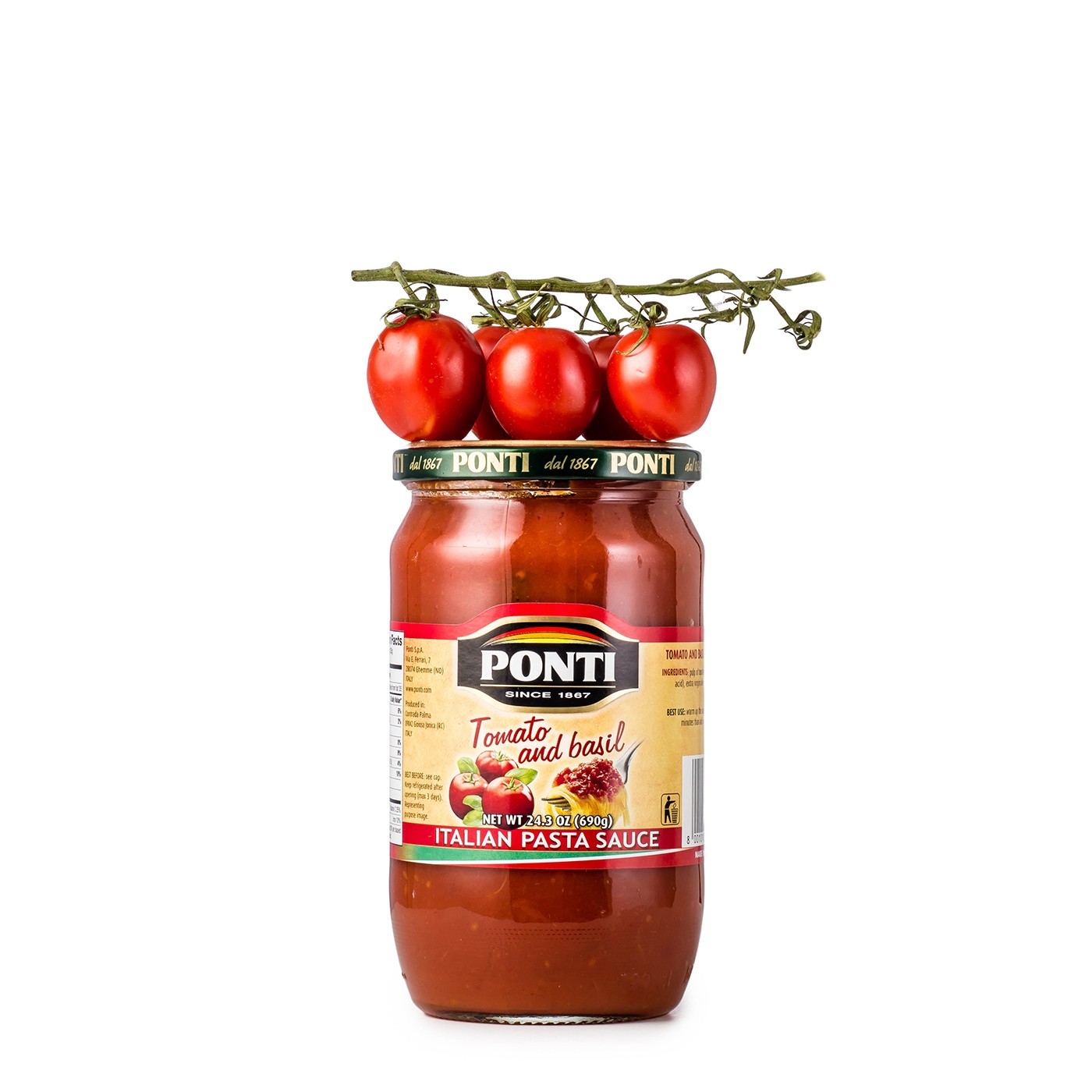 Tomato Basil Sauce 25.4 oz
