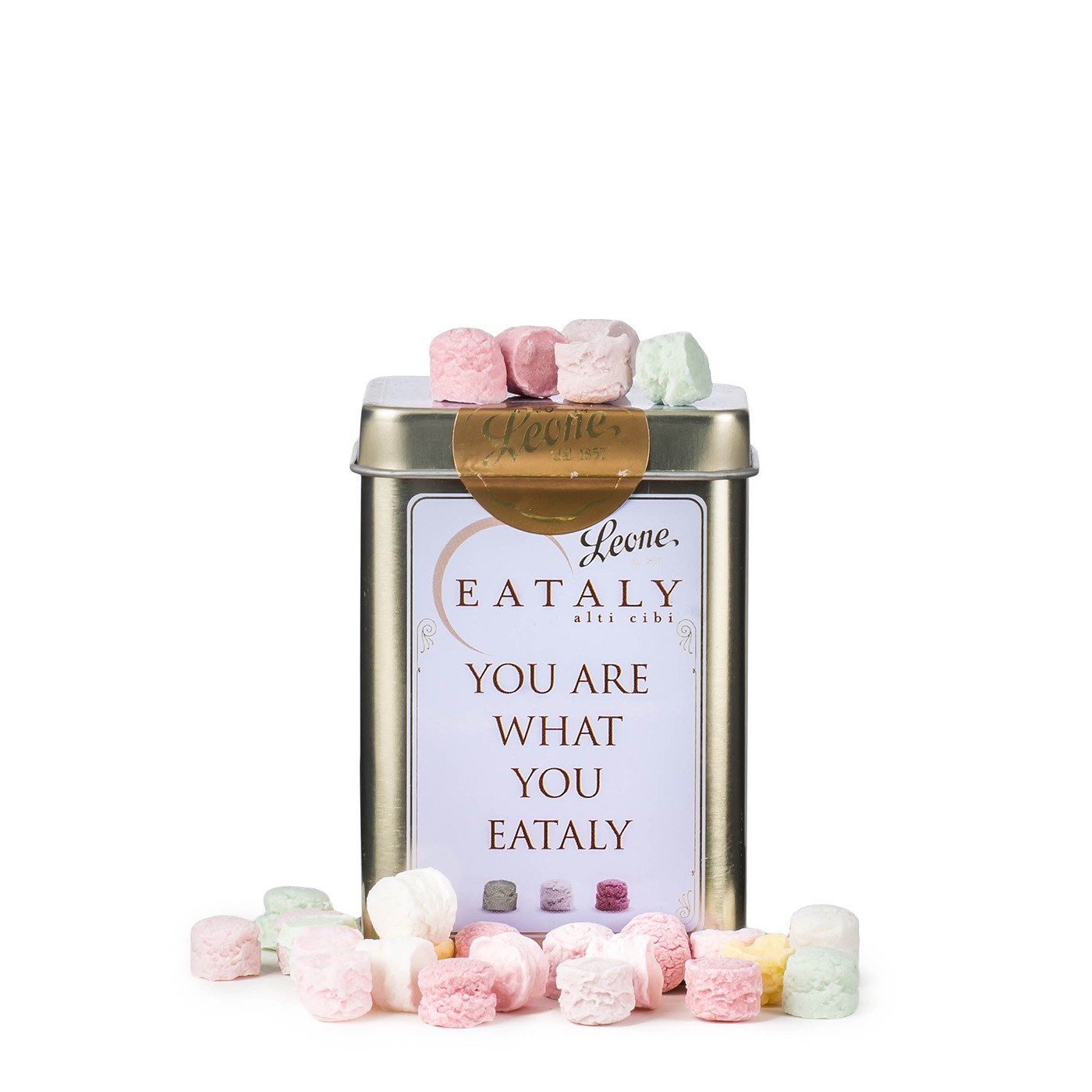 Eataly Mint Candies Tin 1.5 oz