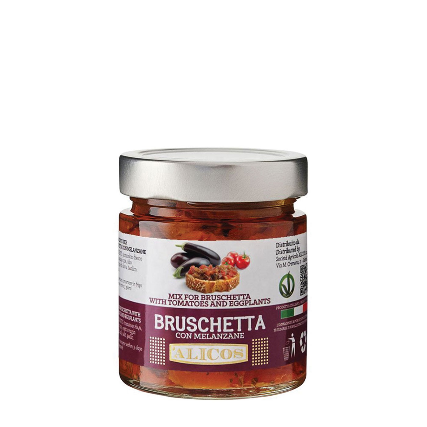 Eggplant Bruschetta Sauce