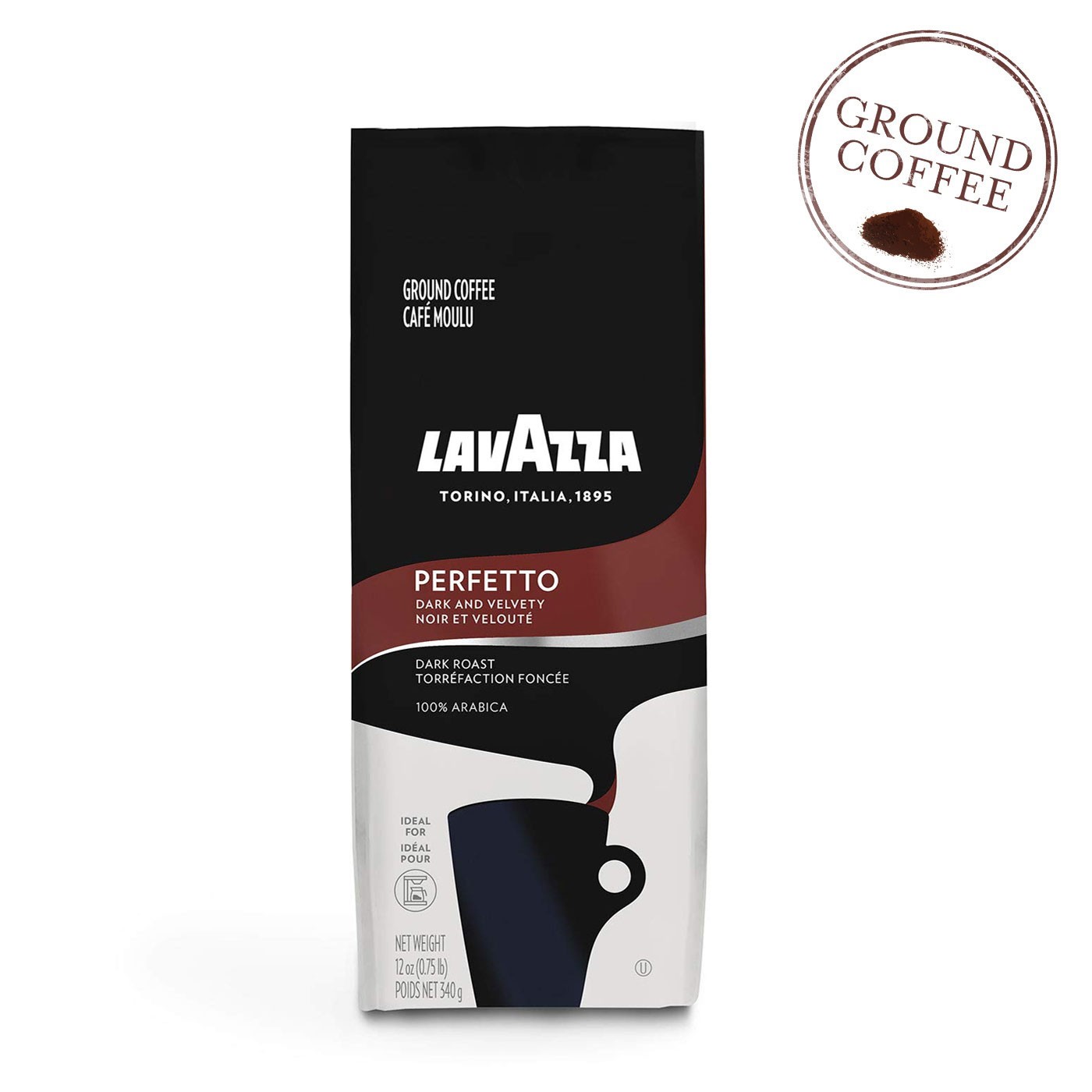 Perfetto Espresso Roast 12 Oz Lavazza Eataly