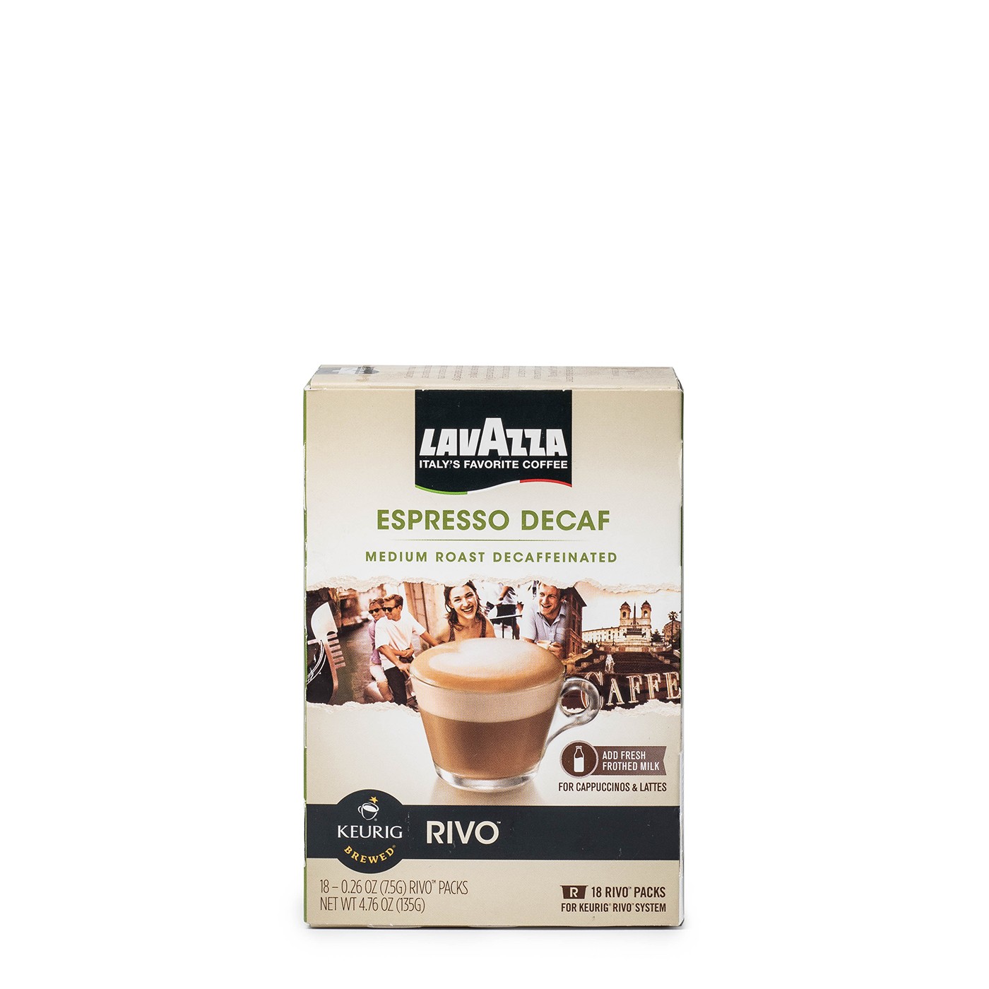 Decaf Espresso 18 Capsules Lavazza For Keurig Eataly