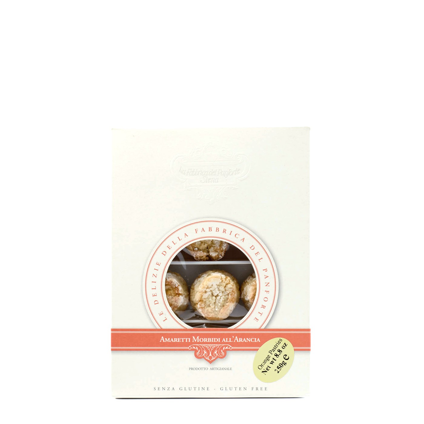 Soft Amaretti Cookies with Orange 8.8 oz