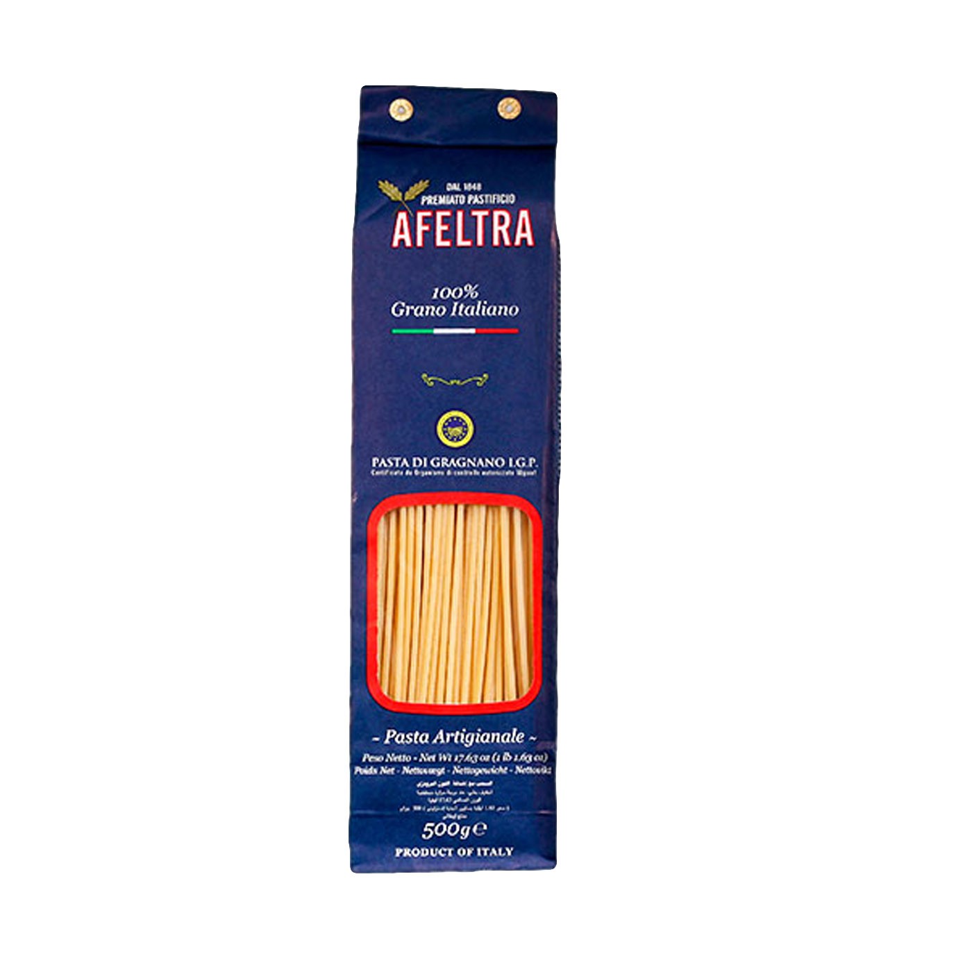100% Italian Grain Bucatini 17.6 oz- Afeltra 
