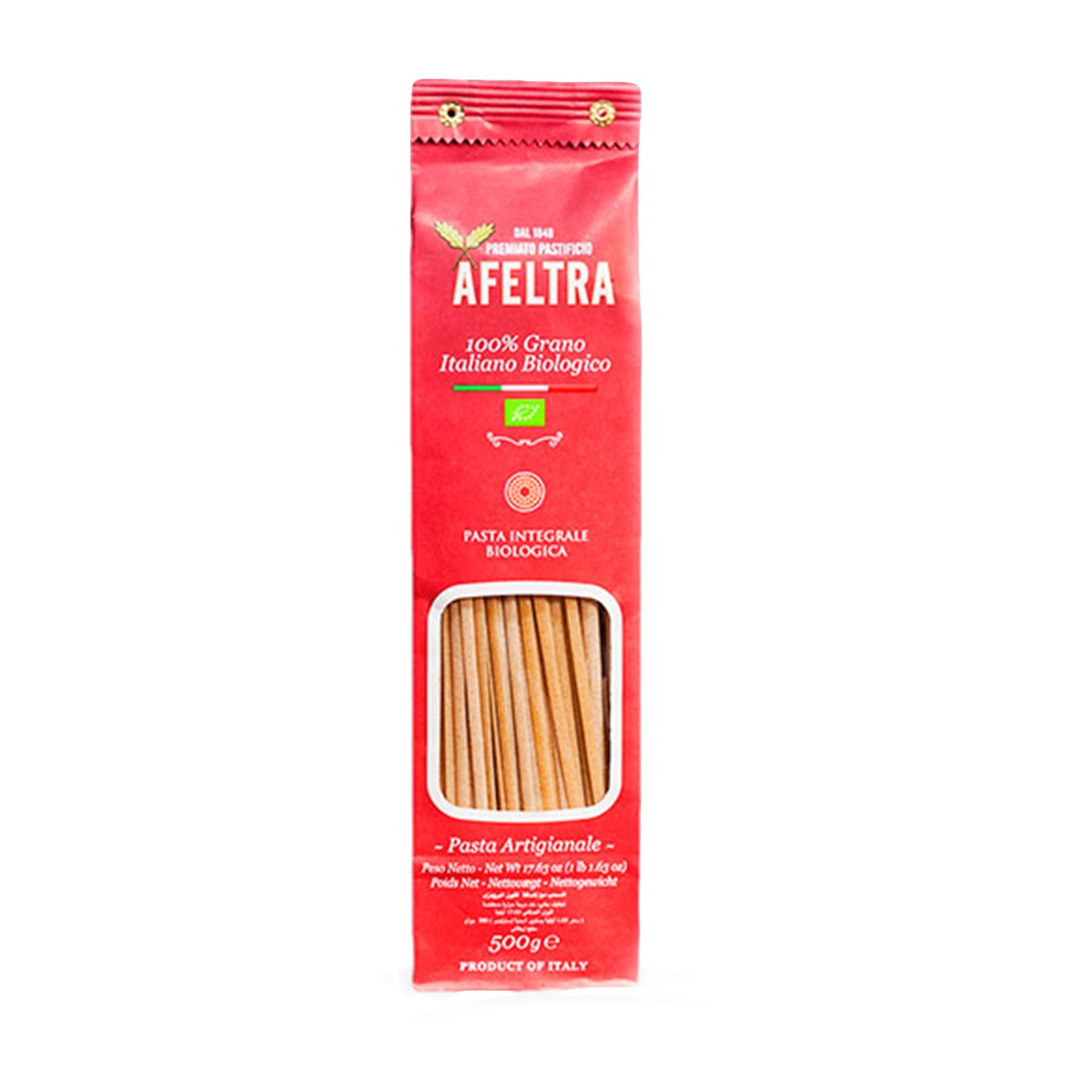 Organic Whole Wheat Linguine 17.6oz - Afeltra