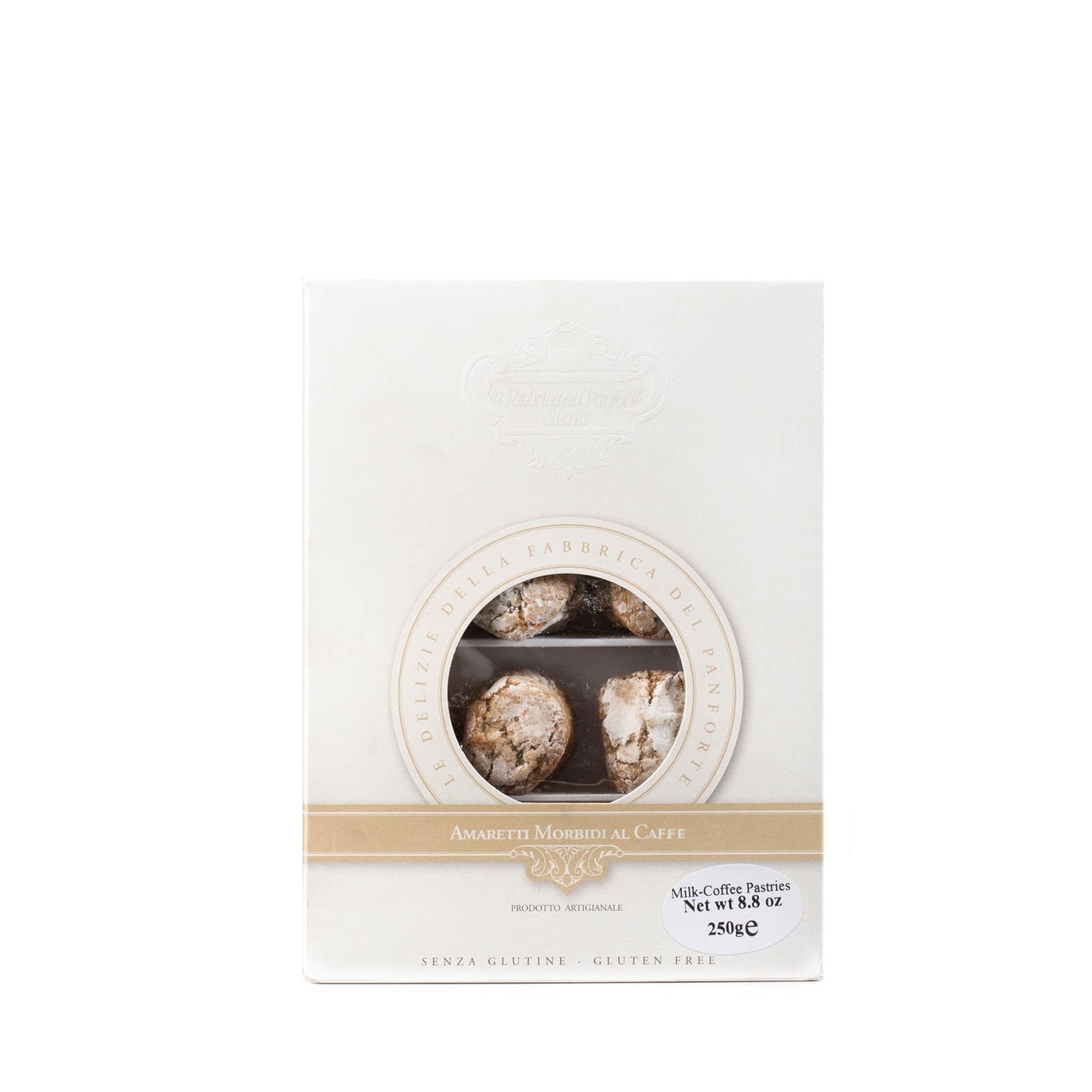 Soft Amaretti Cookies with Coffee 8.8 oz - Fabbrica Del Panforte | Eataly.com