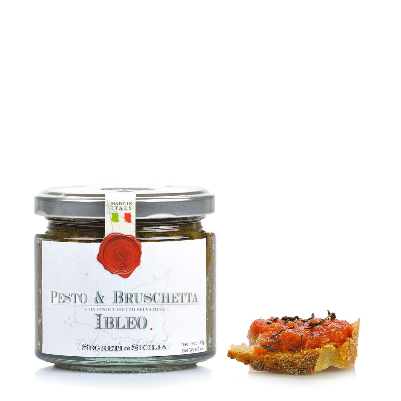 Sundried Tomato Pesto & Bruschetta Ibleo 6.7oz