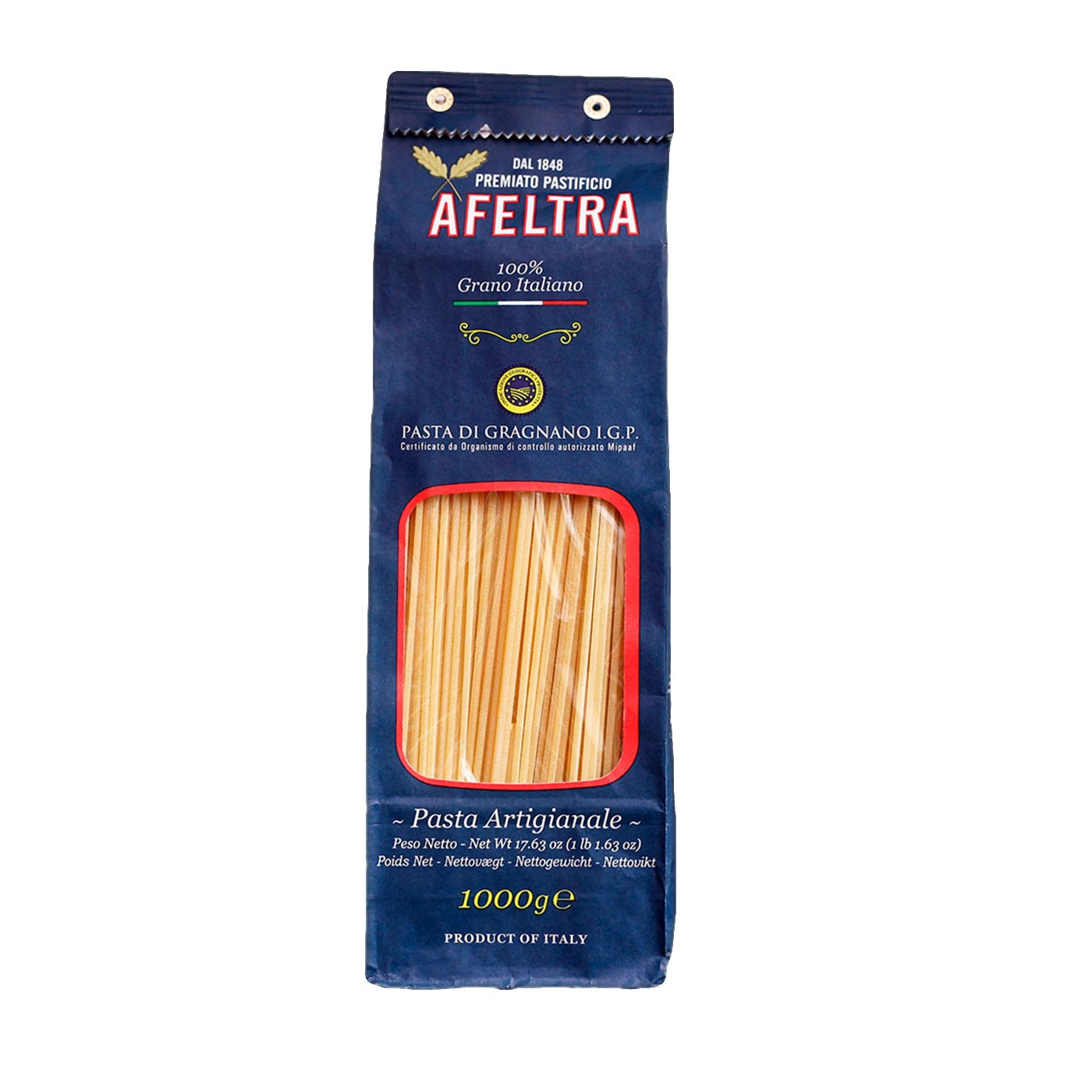 100% Italian Grain Spaghetti Alla Chitarra 35.3 oz