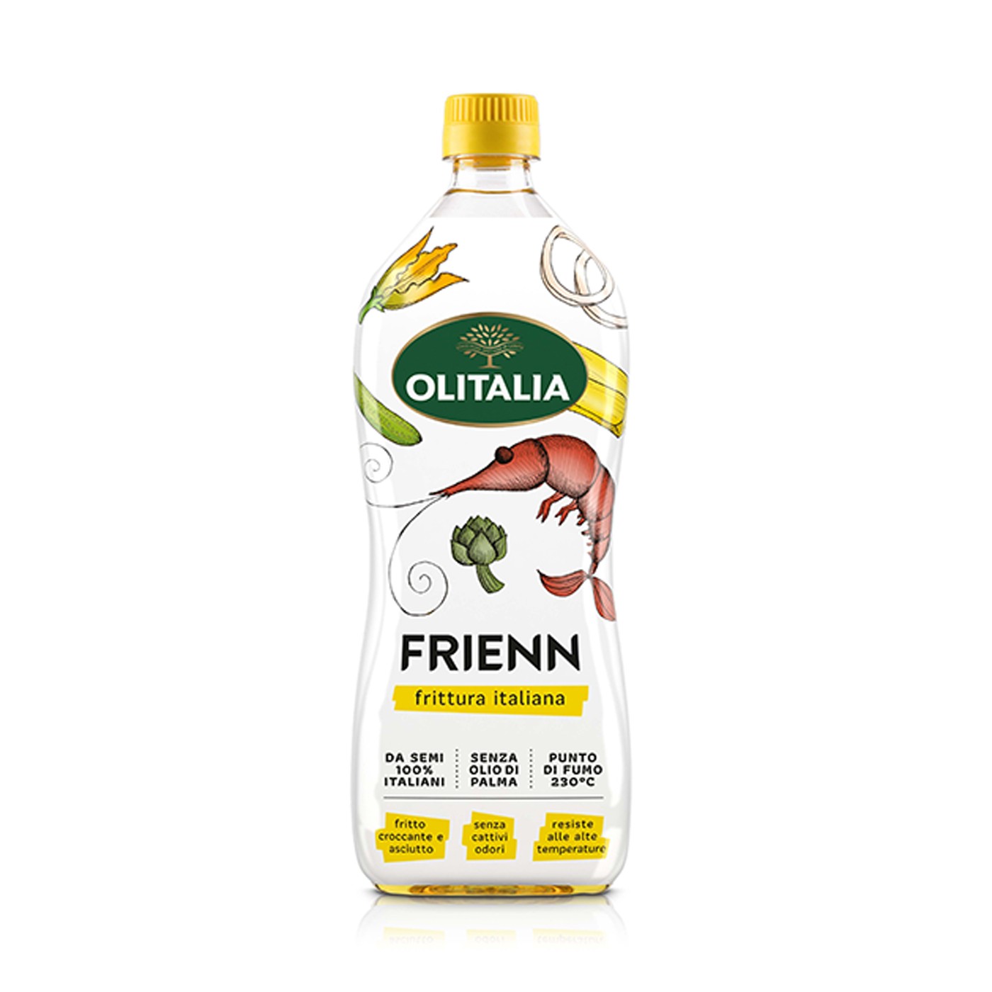 Frienn Frying Sunflower Oil 33.8 oz Olitalia Eataly Eataly