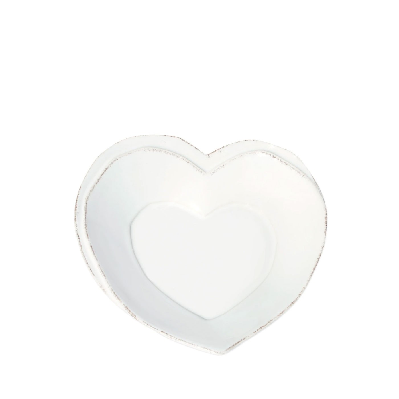 Lastra White Heart Dish - Vietri | Eataly.com