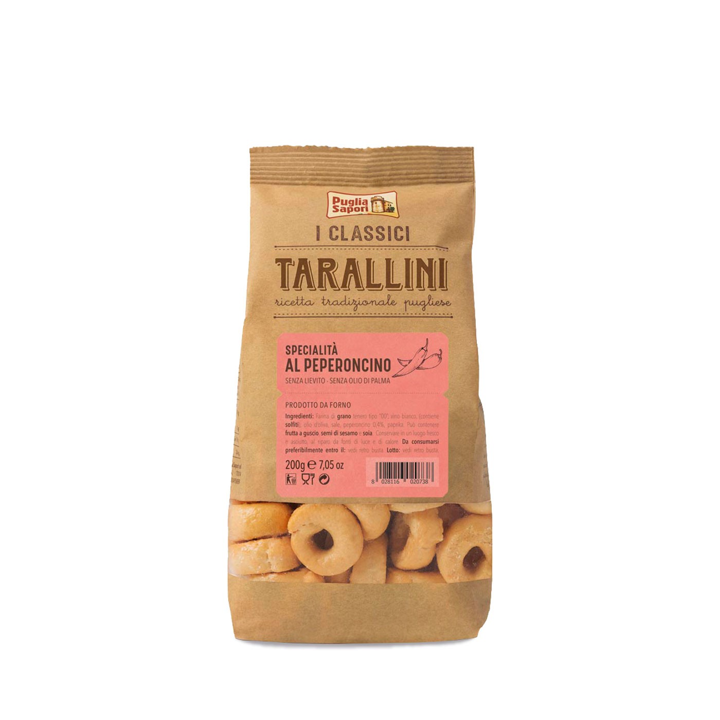 Peperoncino Tarallini Crackers 8.8 oz