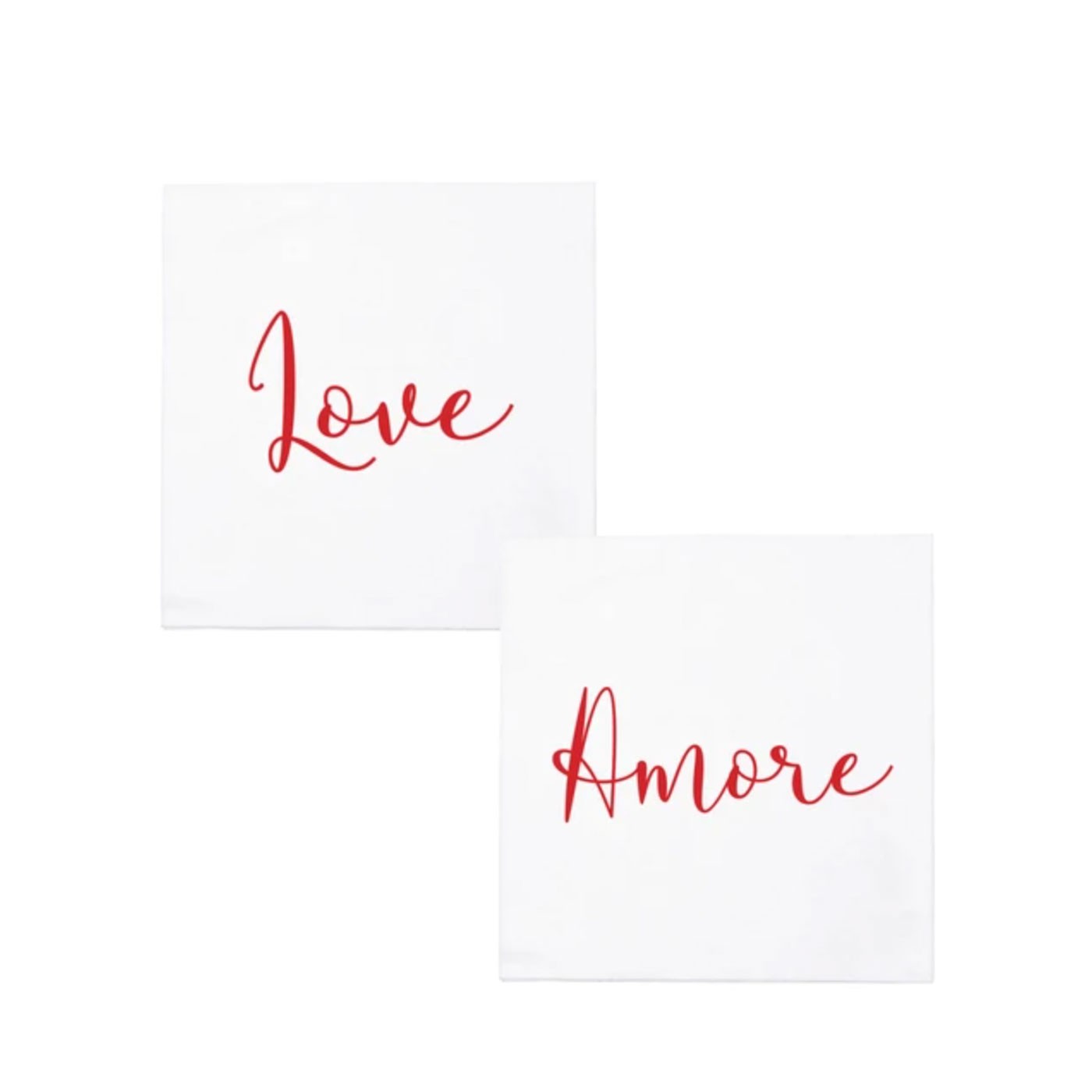 Papersoft Love/Amore Cocktail Napkins - Vietri | Eataly.com
