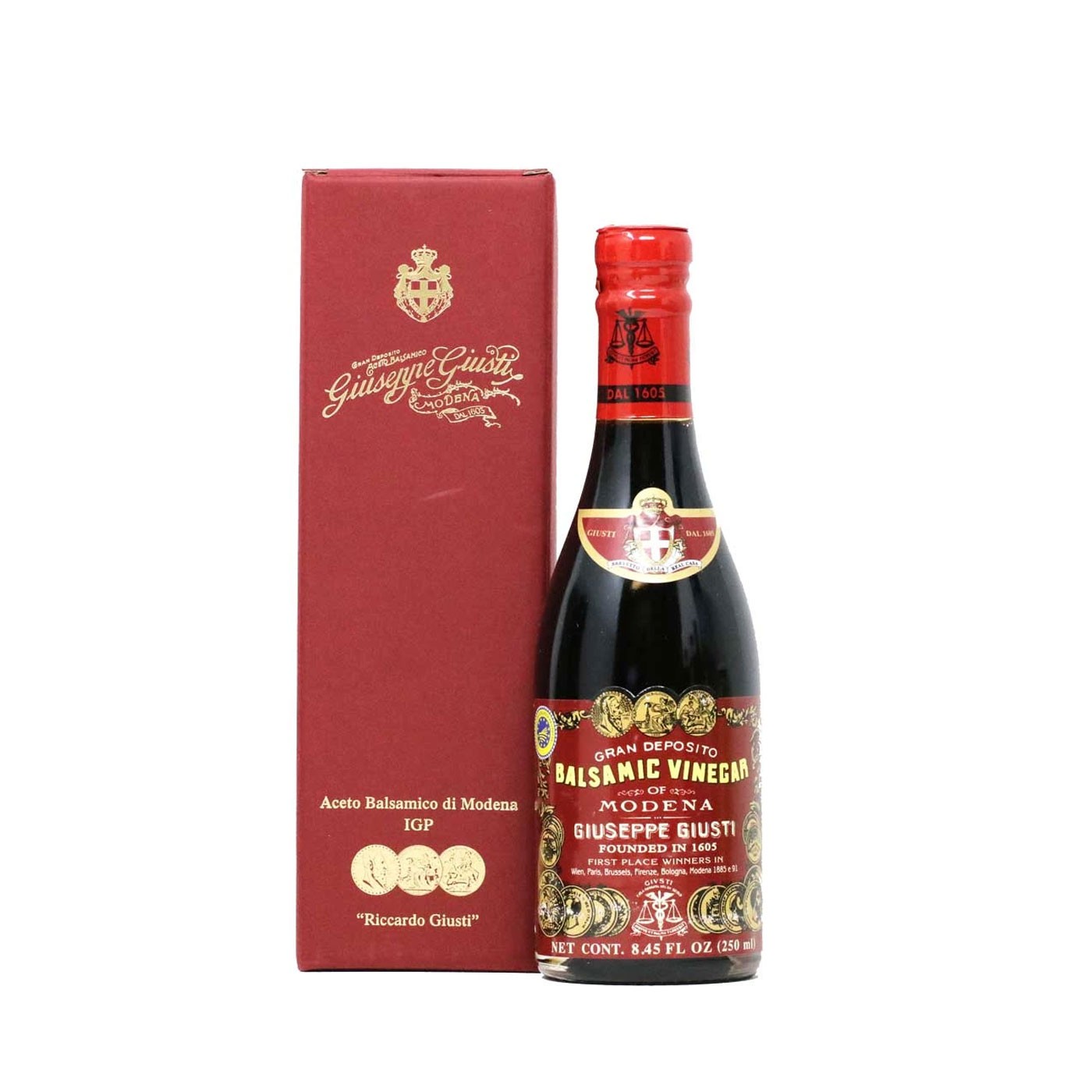 Three Gold Medals Balsamic Vinegar 8.45 oz Giusti Eataly Eataly