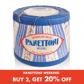Panettone with Vintage Blue Box 22 lbs