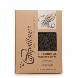 Linguine Pasta with Cuttlefish Ink 8.8 oz