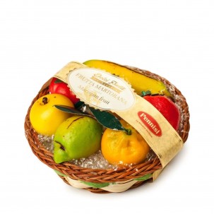 Marzipan Fruit Basket 7 oz