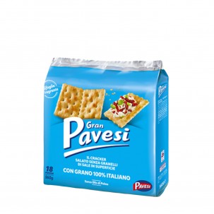 Gran Pavesi Reduced Salt Crackers 8.8 oz