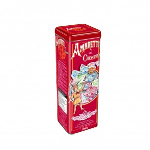 Crunchy Amaretti Cookies in Tower Tin 6.3 oz - Chiostro di Saronno | Eataly.com