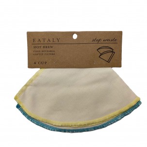 4 Cups Reusable Coffee Filter - Set of 2 - Eataly | Eataly.com