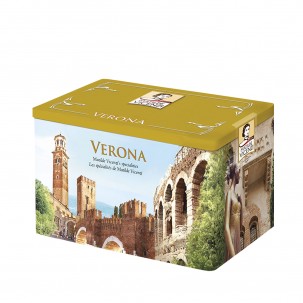 Verona Assorted Puff Pastry & Shortbreads Tin 32oz - Vicenzi | Eataly.com