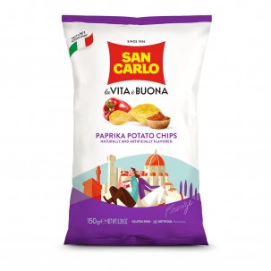 Paprika Flavored Potato Chips 5.3 oz