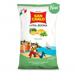 Pesto Flavored Potato Chips 5.3 oz