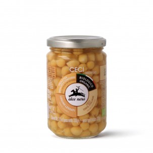 Organic Cooked Chickpeas in Jar 10.5 oz