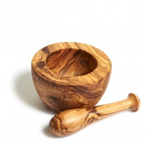 Olivewood Mortar & Pestle 
